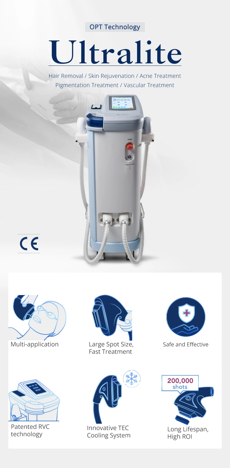 Gsd IPL E Light System Hair Removal Skin Rejuvenation Laser Pigmentation Removal Beauty Machine