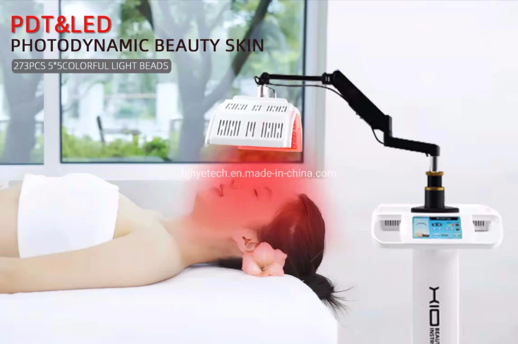 Acne Treatment LED Photodynamic Therapy PDT Light Therapy Device with 7 Colors Wrinkle Removal Device