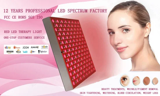 Medizinische Qualität, rote LED-Lichttherapie, Phototherapie, 660 nm, 850 nm, Schönheitsbehandlung für die Hautpflege, rotes LED-Lichttherapiegerät